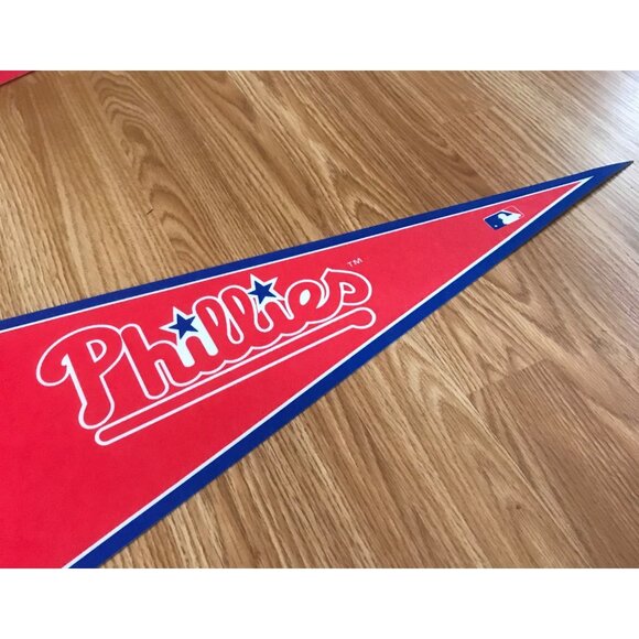 Philadelphia Phillies Pennant MLB Team Flag By WinCraft 2011 Baseball - Picture 3 of 7